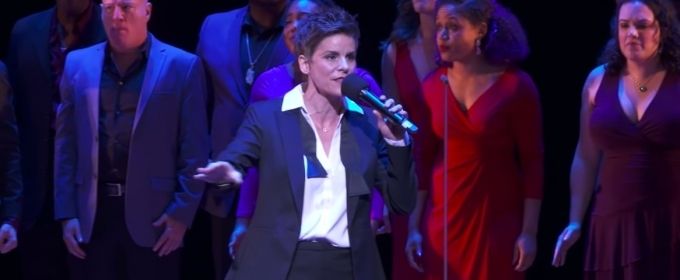 VIDEO: Jenn Colella and Broadway Inspirational Voices Perform 'Louder Than Words' at… Video