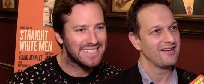 TV: Armie Hammer, Josh Charles & More Explain What STRAIGHT WHITE MEN Is All About! Video