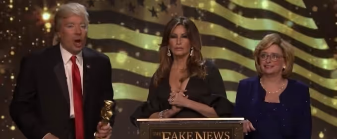 VIDEO: Late Night Hosts Ridicule Trump's 'Fake News Awards'! Video
