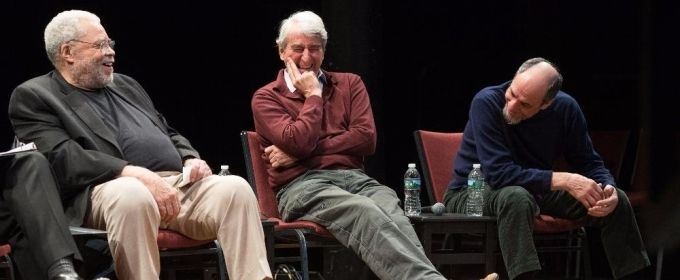 Photo Flash: James Earl Jones, Sam Waterston and F. Murray Abraham Chat KING LEA Photos