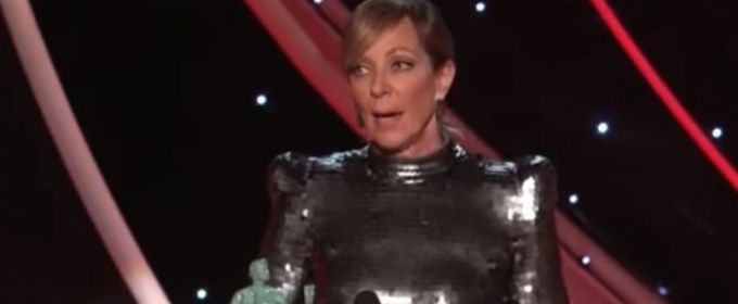 VIDEO: SAG Award Winner Allison Janney Thanks 'Fearless' I, TONYA Co-Star Video