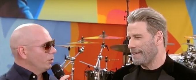 VIDEO: John Travolta and Pitbull Chat Their Upcoming Film GOTTI On GMA Video