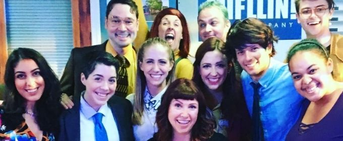 Photo Flash: 'The Office' Hair Supervisor Kim M. Ferry Visits THE OFFICE: A MUSI Photos
