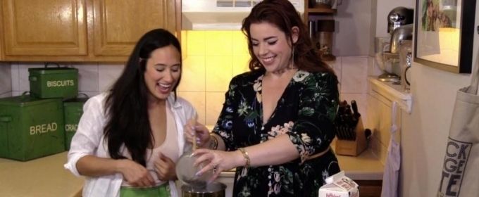 Backstage Bite with Katie Lynch: SMOKEY JOE'S CAFE's Alysha Umphress Toasts Some… Video