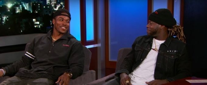 VIDEO: Philadelphia Eagles Super Bowl Champs Jay Ajayi and Corey Clement Visit Jimmy… Video