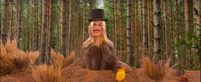 VIDEO: Kellyanne Conway Interrupts Jimmy Kimmel's Monologue...As a Groundhog? Video