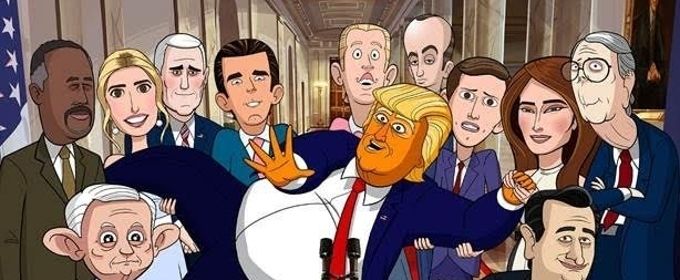 VIDEO: Sneak Peek - Showtime's Animated Series OUR CARTOON PRESIDENT from Stephen… Video