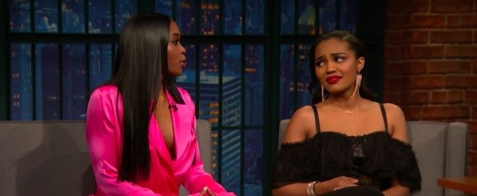 VIDEO: China Anne McClain and Nafessa Williams Talk Black Lightning on Late Night… Video