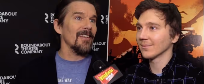 TV: Ethan Hawke & Paul Dano Gear Up for Broadway Return in TRUE WEST! Video