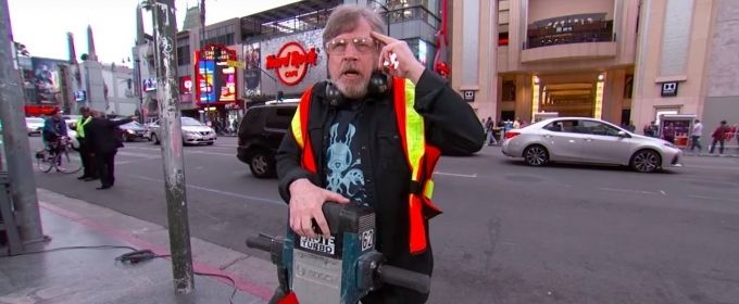 VIDEO: Mark Hamill and Jimmy Kimmel Get into a Star War Video