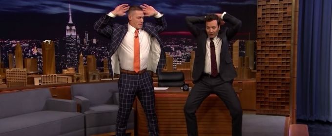 VIDEO: Jimmy Fallon Teaches John Cena Madonna's 'Girl Gone Wild' Dance for His… Video