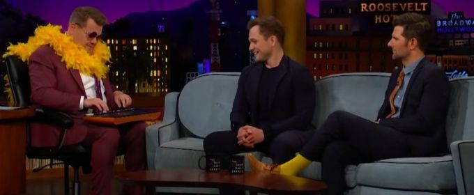 VIDEO: James Corden Plays 'James That Tune' with Taron Egerton and Adam Scott on THE… Video