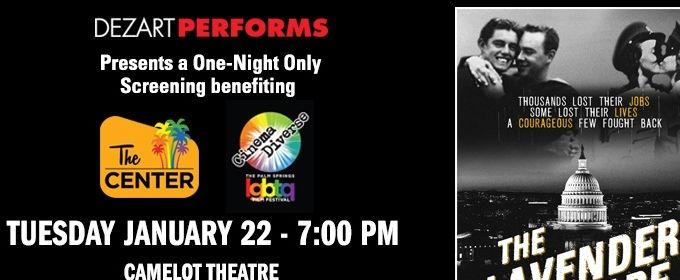 THE LAVENDER SCARE at Camelot Theatre At The Palm Springs Cultural Center Photos