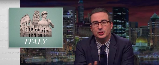 VIDEO: John Oliver Announces His Candidacy in the Italian Election Video