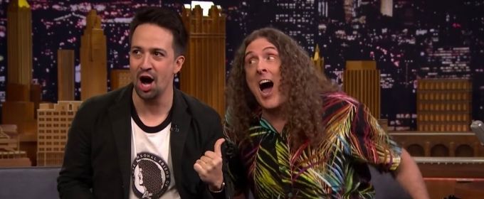 VIDEO: Lin-Manuel Miranda and Weird Al Lip Sync 'The Hamilton Polka' With Jimmy… Video