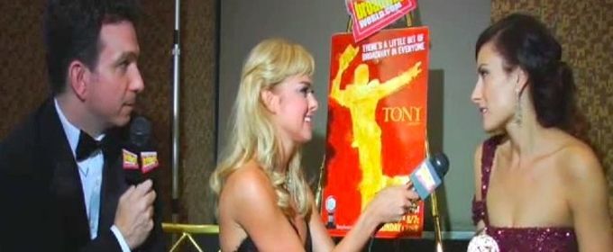 TV TONYS 2008: Laura Benanti on her Tony win for Best Featured Actress in a Musical Video