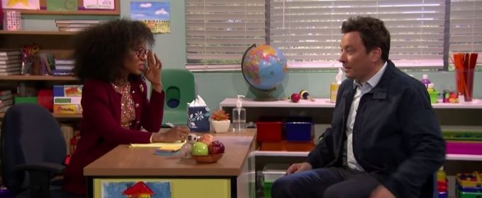 VIDEO: Jimmy Fallon Does Mad Lib Theater with Kerry Washington Video
