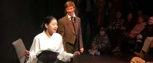 Liam Mitchell And Clara West of THE IMPORTANCE OF BEING EARNEST with the Upstart Crow