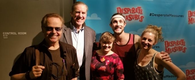 Photo Flash: Jamie Brewer Stops by Off-Broadway's DESPERATE MEASURES Photos