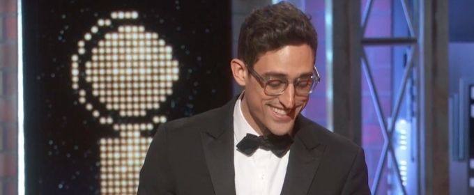 VIDEO: Watch Justin Peck's Accept the Best Choreography Tony Award for CAROUSEL Video