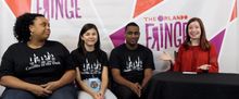 The Cast of CANDLES IN THE DARK at Orlando Fringe