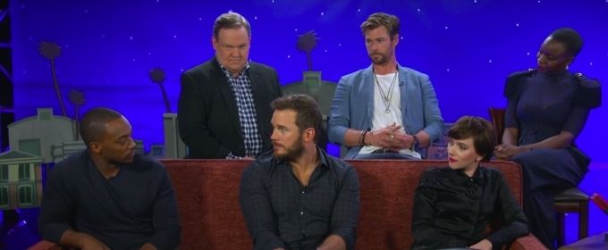 VIDEO: AVENGERS: INFINITY WAR Cast Appears on CONAN Video