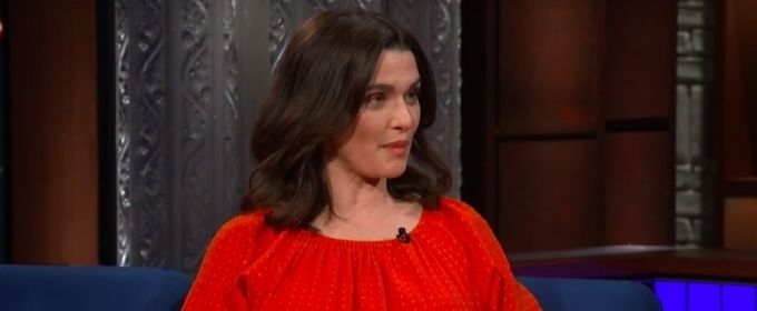 VIDEO: Rachel Weisz Makes Baby News On THE LATE SHOW Video