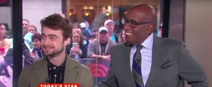 VIDEO: Daniel Radcliffe Gives Al Roker Tips Ahead of His Run in WAITRESS Video