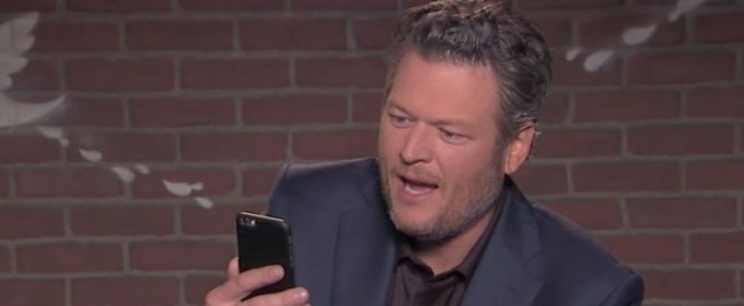 VIDEO: Blake Shelton & More Read #MeanTweets – Country Music Edition Video