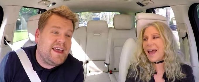 VIDEO: Barbra Streisand Belts it Out With James Corden on CARPOOL KARAOKE Video