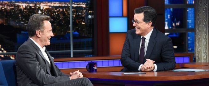 VIDEO: Bryan Cranston Tells THE LATE SHOW How NETWORK Teaches Him About Feeling 'Mad… Video