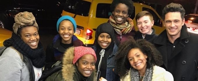 Photo Flash: James Franco Stops by 'SCHOOL GIRLS' Off-Broadway Photos