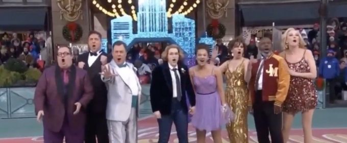 VIDEO: THE PROM Performs at the Thanksgiving Day Parade! Video