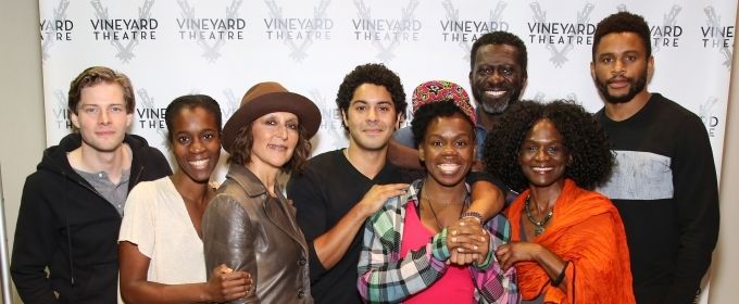 Photo Coverage: The Cast of Vineyard Theatre's GOOD GRIEF Meets the Press Photos