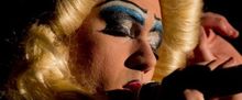 Chad-Alan Carr And Lindsay Bretz-Morgan of HEDWIG AND THE ANGRY INCH at HMAC Stage On