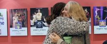 Cheryl Allison, Denise Lee, Wendy Welch of SHATTER THE SILENCE at the USA Film Festiv