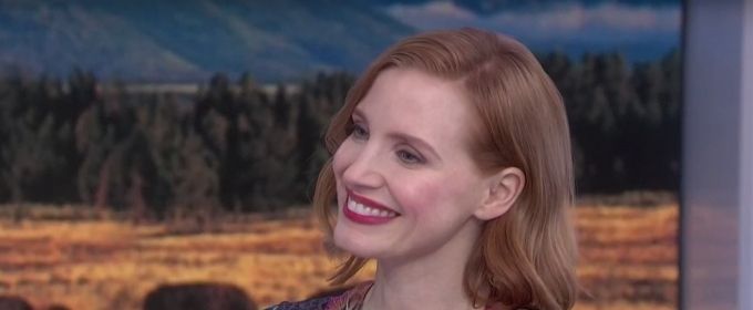 VIDEO: Jessica Chastain Talks WOMAN WALKS AHEAD and Her Love of Shakespeare on TODAY Video