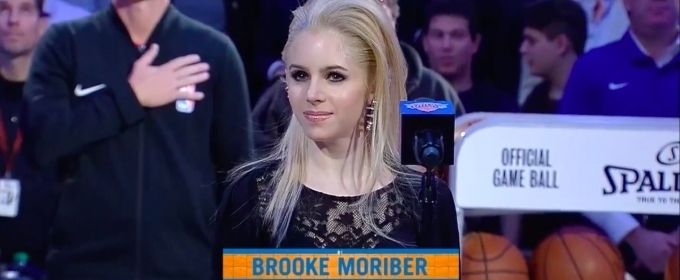 VIDEO: Brooke Moriber Sings The National Anthem at MSG Video