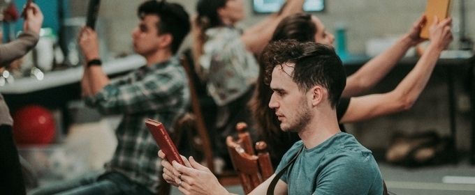 Photo Flash: Inside Rehearsals of THE GREAT DISTANCE HOME at Watertower Theatre Photos