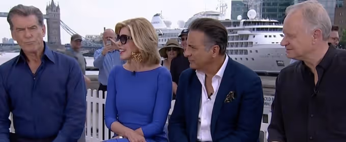 VIDEO: Pierce Brosnan, Christine Baranski, & More Chat MAMMA MIA! HERE WE GO AGAIN… Video