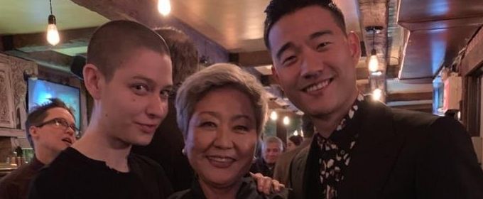 Photo Flash: Daniel K. Isaac And Shannon Tyo Celebrate Opening Night Of THE CHIN Photos