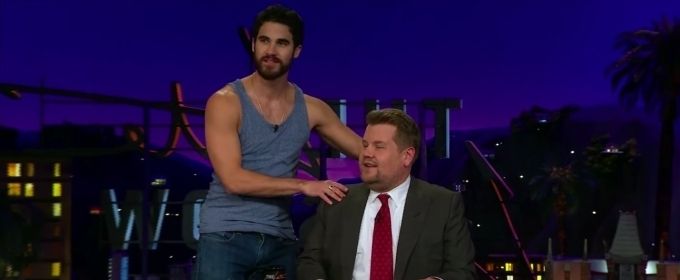 VIDEO: Darren Criss Crashes James Corden's 'The Assassination of Gianni Versace'… Video