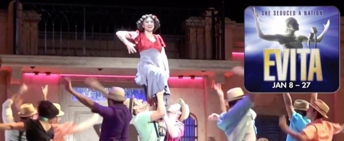 VIDEO: EVITA Comes to Riverside Theatre Video