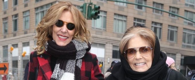 Photo Flash: Gloria Steinem and Cast of GLORIA: A LIFE March in the Women's Unit Photos
