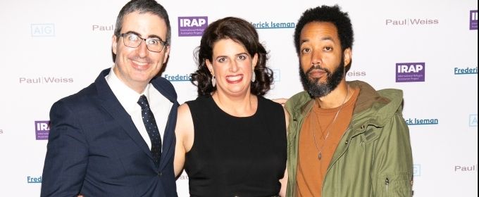 Photo Flash: John Oliver And Wyatt Cenac Bring The Laughs To IRAP Tonight Gala Photos