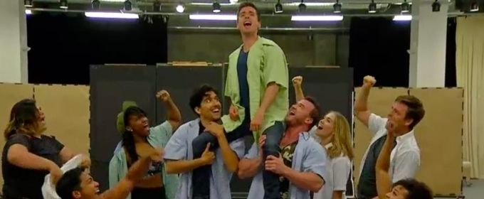 VIDEO: Matt Doyle, Katie Rose Clarke, and the Cast of THE HEART OF ROCK AND ROLL at… Video