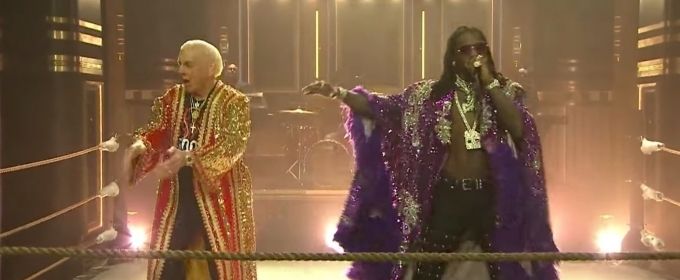 VIDEO: Offset & Metro Boomin Perform 'Ric Flair Drip' with the Real Ric Flair Video