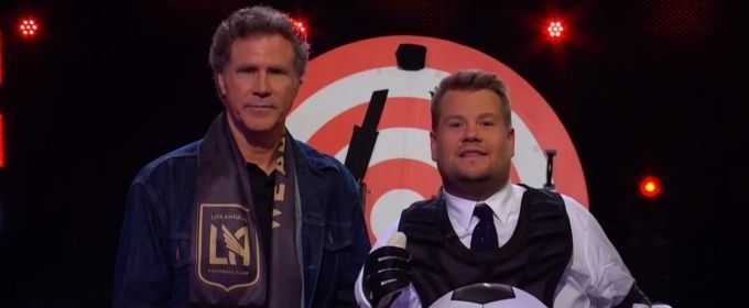 VIDEO: Will Ferrell and LAFC Use James Corden as Target Practice Video