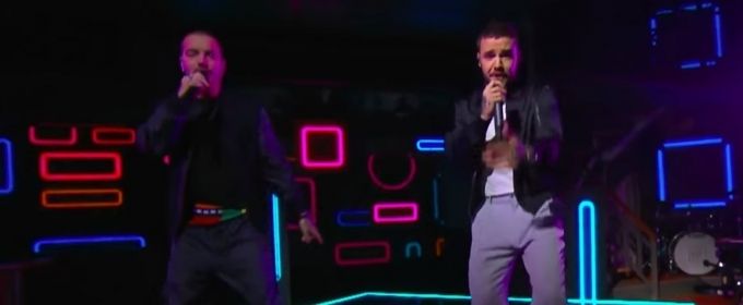 VIDEO: Liam Payne And J Balvin Perform 'Familiar' on THE LATE SHOW Video