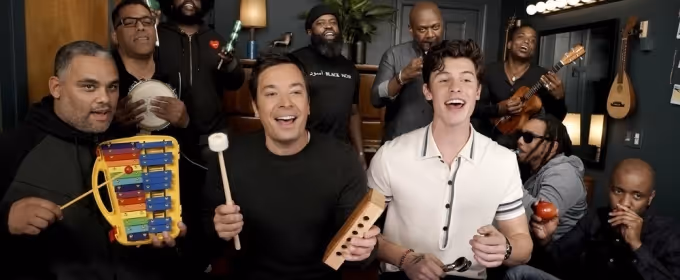VIDEO: Shawn Mendes, Fallon, and the Roots Sing 'Treat You Better' with Classroom… Video